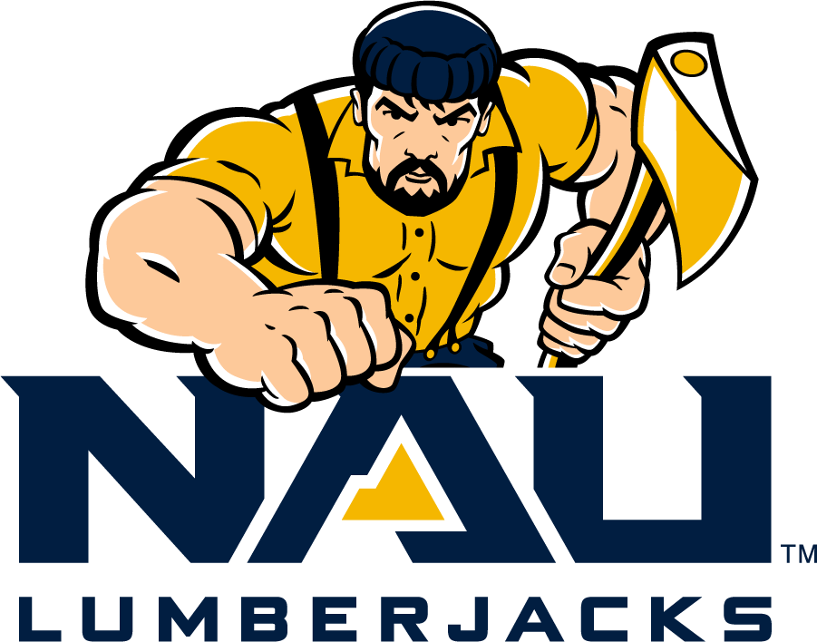 Northern Arizona Lumberjacks 2020-Pres Mascot Logo v3 diy iron on heat transfer